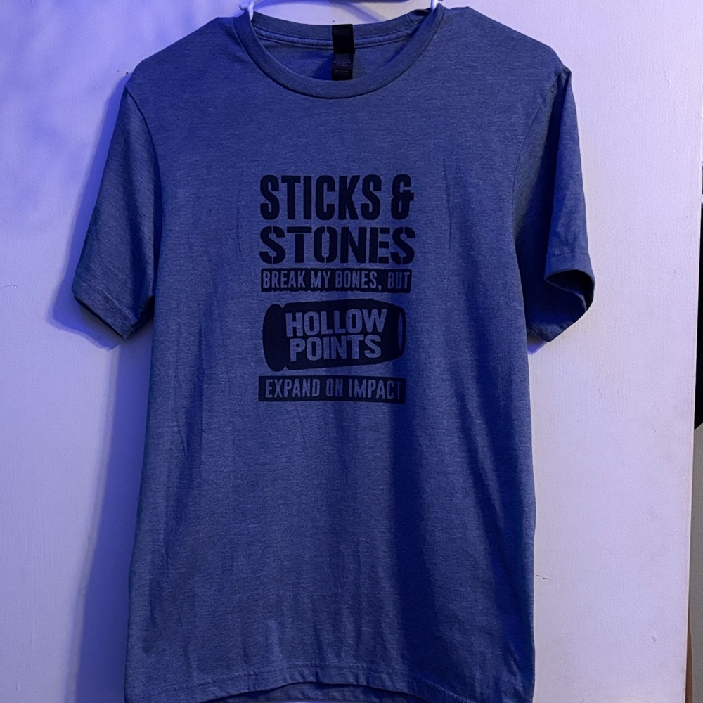 Gildan Softstyle Heather Blue T-Shirt